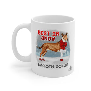 Smooth Collie Best In Snow Mug
