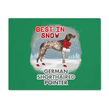 Load image into Gallery viewer, German Short Haired Pointer Best In Snow Placemat