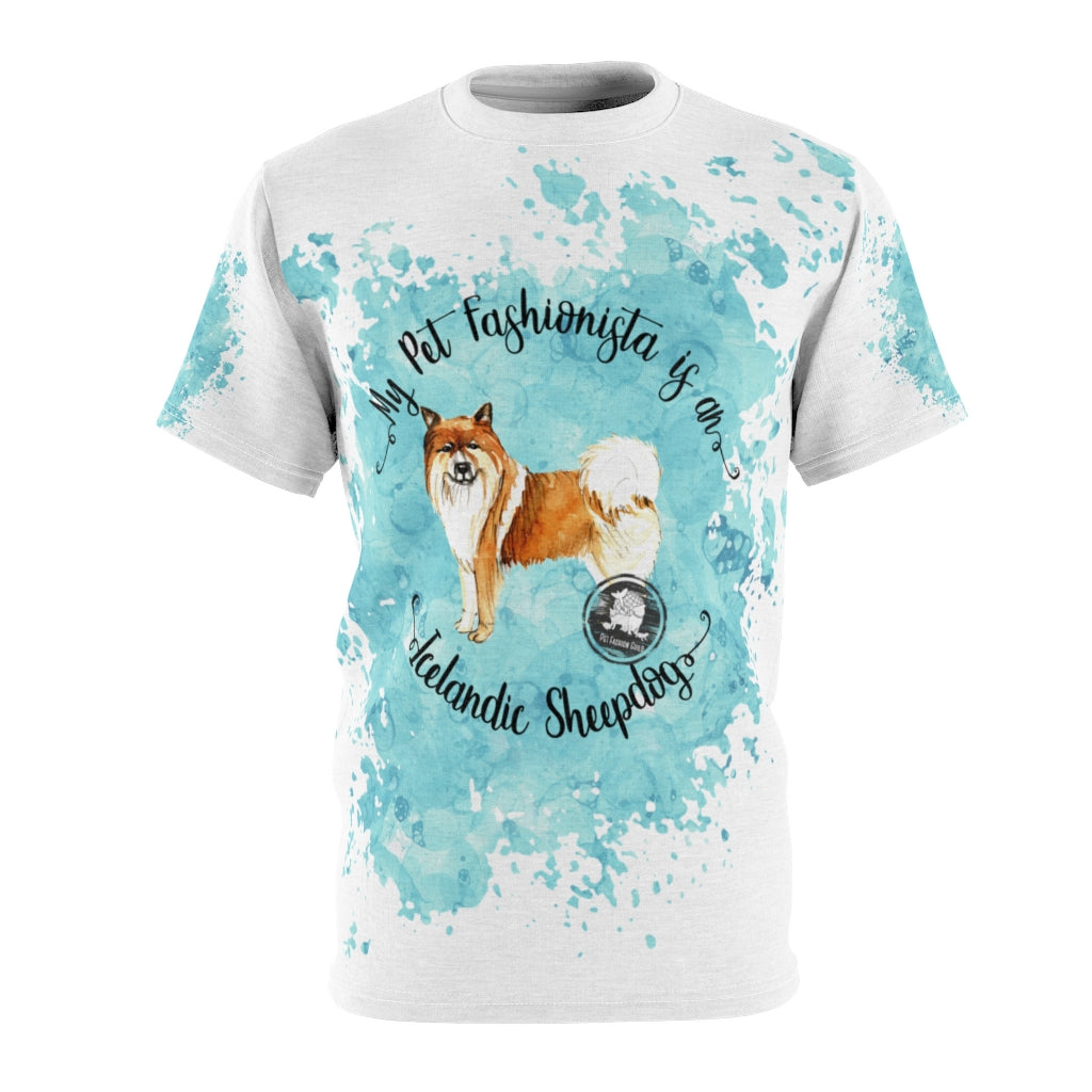 Icelandic Sheep Dog Pet Fashionista All Over Print Shirt