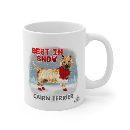 Cairn Terrier Best In Snow Mug