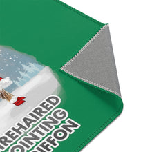 Load image into Gallery viewer, Wirehaired Pointing Griffon Best In Snow Area Rug