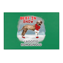 Load image into Gallery viewer, Lagotto Ramagnolo Best In Snow Area Rug