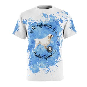 Clumber Spaniel Pet Fashionista All Over Print Shirt