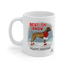 Load image into Gallery viewer, Plott Hound Best In Snow Mug