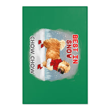 Load image into Gallery viewer, Chow Chow Best In Snow Area Rug