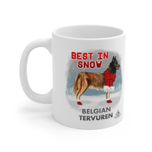 Load image into Gallery viewer, Belgian Tervuren Best In Snow Mug