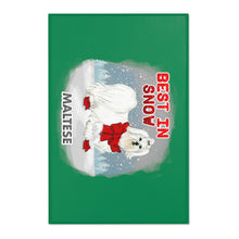 Load image into Gallery viewer, Maltese Best In Snow Area Rug