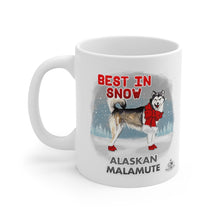 Load image into Gallery viewer, Alaskan Malamute Best In Snow Mug