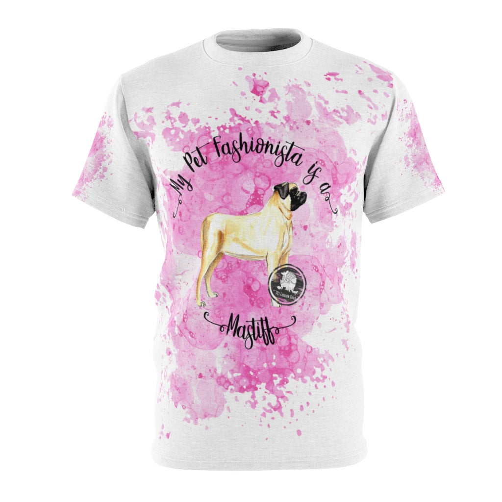 Mastiff Pet Fashionista All Over Print Shirt