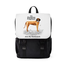 Load image into Gallery viewer, My Rhodesian Ridgeback Ate My Homework Backpack