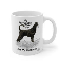 Load image into Gallery viewer, My Portuguese Water Dog Ate My Homework Mug