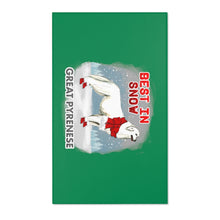 Load image into Gallery viewer, Great Pyrenees Best In Snow Area Rug