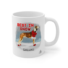Load image into Gallery viewer, Saluki Best In Snow Mug