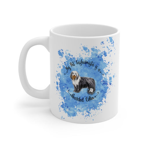 Bearded Collie Pet Fashionista Mug
