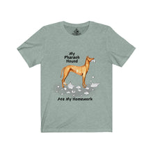 Load image into Gallery viewer, My Pharoah Ate My Homework Unisex Jersey Short Sleeve Tee