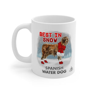 Spanish Water Dog Best In Snow Mug