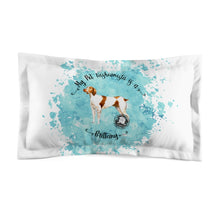 Load image into Gallery viewer, Brittany Pet Fashionista Pillow Sham