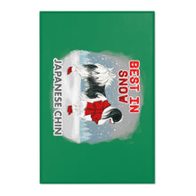 Load image into Gallery viewer, Japanese Chin Best In Snow Area Rug