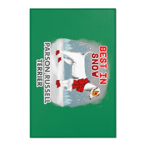 Parson Russell Terrier Best In Snow Area Rug