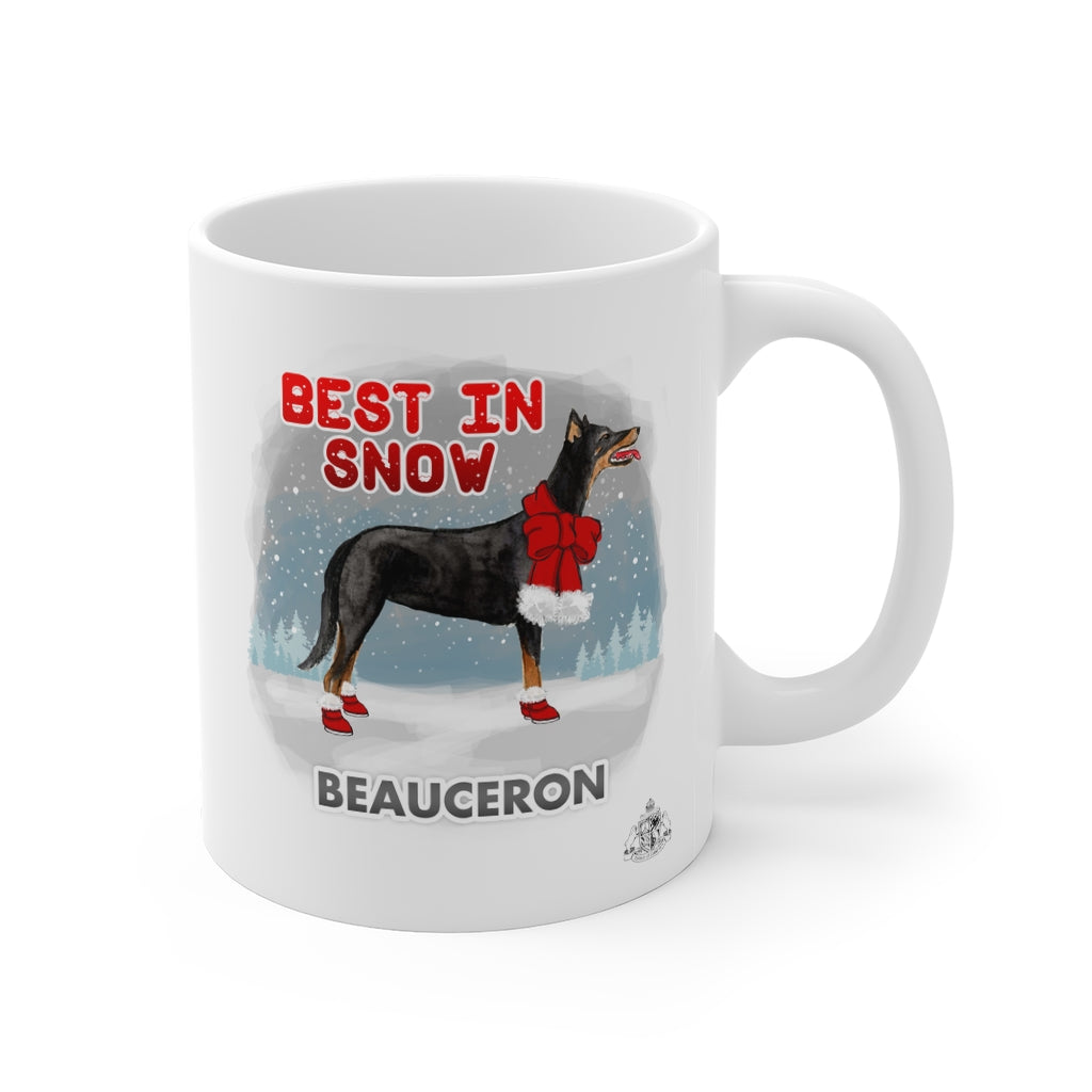 Beauceron Best In Snow Mug