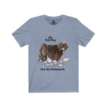 Load image into Gallery viewer, My Puli Ate My Homework Unisex Jersey Short Sleeve Tee