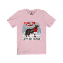 Load image into Gallery viewer, Newfoundland Best In Snow Unisex Jersey Short Sleeve Tee