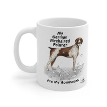 Load image into Gallery viewer, My German Wirehaired Pointer Ate My Homework Mug