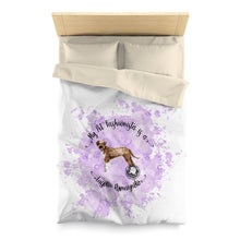 Load image into Gallery viewer, Lagotto Romagnolo Pet Fashionista Duvet Cover
