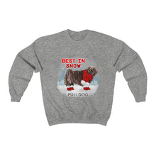 Load image into Gallery viewer, Puli Best In Snow Heavy Blend™ Crewneck Sweatshirt