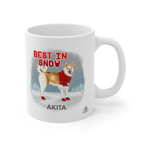 Akita Best In Snow Mug