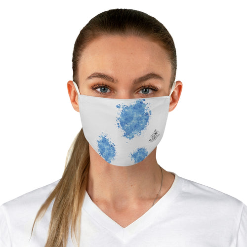 Blue Pet Fashionista Fabric Face Mask