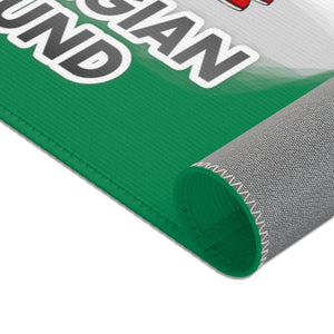 Norwegian Buhund Best In Snow Area Rug