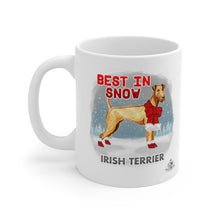 Load image into Gallery viewer, Irish Terrier Best In Snow Mug