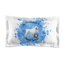 Load image into Gallery viewer, Clumber Spaniel Pet Fashionista Pillow Sham