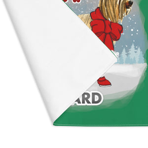 Briard Best In Snow Placemat