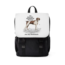 Load image into Gallery viewer, My German Wirehaired Pointer Ate My Homework Backpack