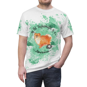 Pomeranian Pet Fashionista All Over Print Shirt