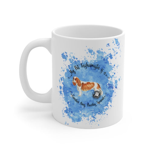 Cavalier King Charles Spaniel Pet Fashionista Mug