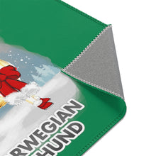 Load image into Gallery viewer, Norwegian Buhund Best In Snow Area Rug