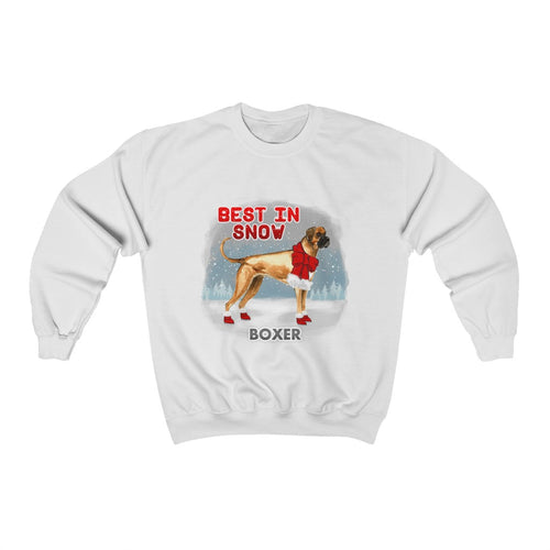 Boxer Best In Snow Heavy Blend™ Crewneck Sweatshirt