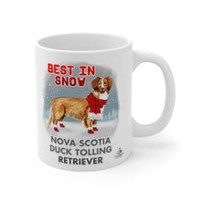 Load image into Gallery viewer, Nova Scotia Duck Tolling Retriever Best In Snow Mug