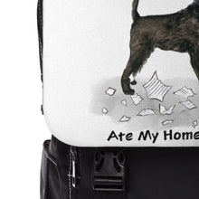 Load image into Gallery viewer, My Affenpinscher Ate My Homework Backpack