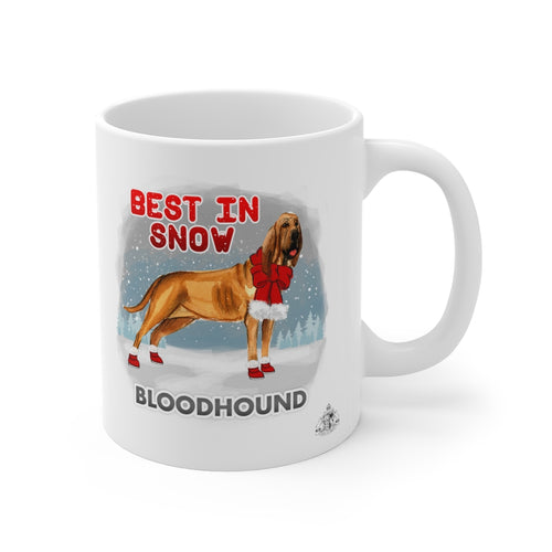 Bloodhound Best In Snow Mug