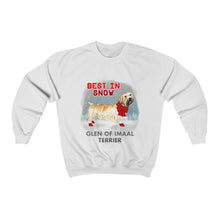 Load image into Gallery viewer, Glen of Imaal Terrier Best In Snow Heavy Blend™ Crewneck Sweatshirt
