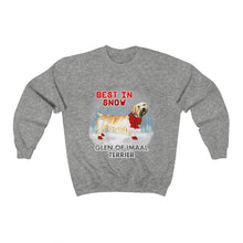 Load image into Gallery viewer, Glen of Imaal Terrier Best In Snow Heavy Blend™ Crewneck Sweatshirt