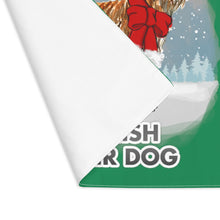 Load image into Gallery viewer, Spanish Water Dog Best In Snow Placemat
