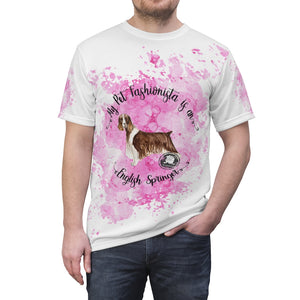 English Springer Spaniel Pet Fashionista All Over Print Shirt