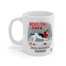 Load image into Gallery viewer, Jack Russell Terrier Best In Snow Mug