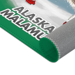 Alaskan Malamute Best In Snow Area Rug