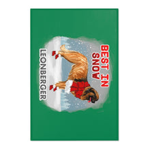 Load image into Gallery viewer, Leonberger Best In Snow Area Rug
